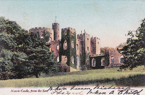 Norris Castle from the sea