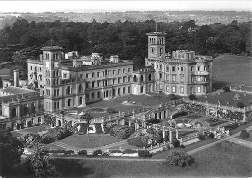 Aerial view of Osborne House